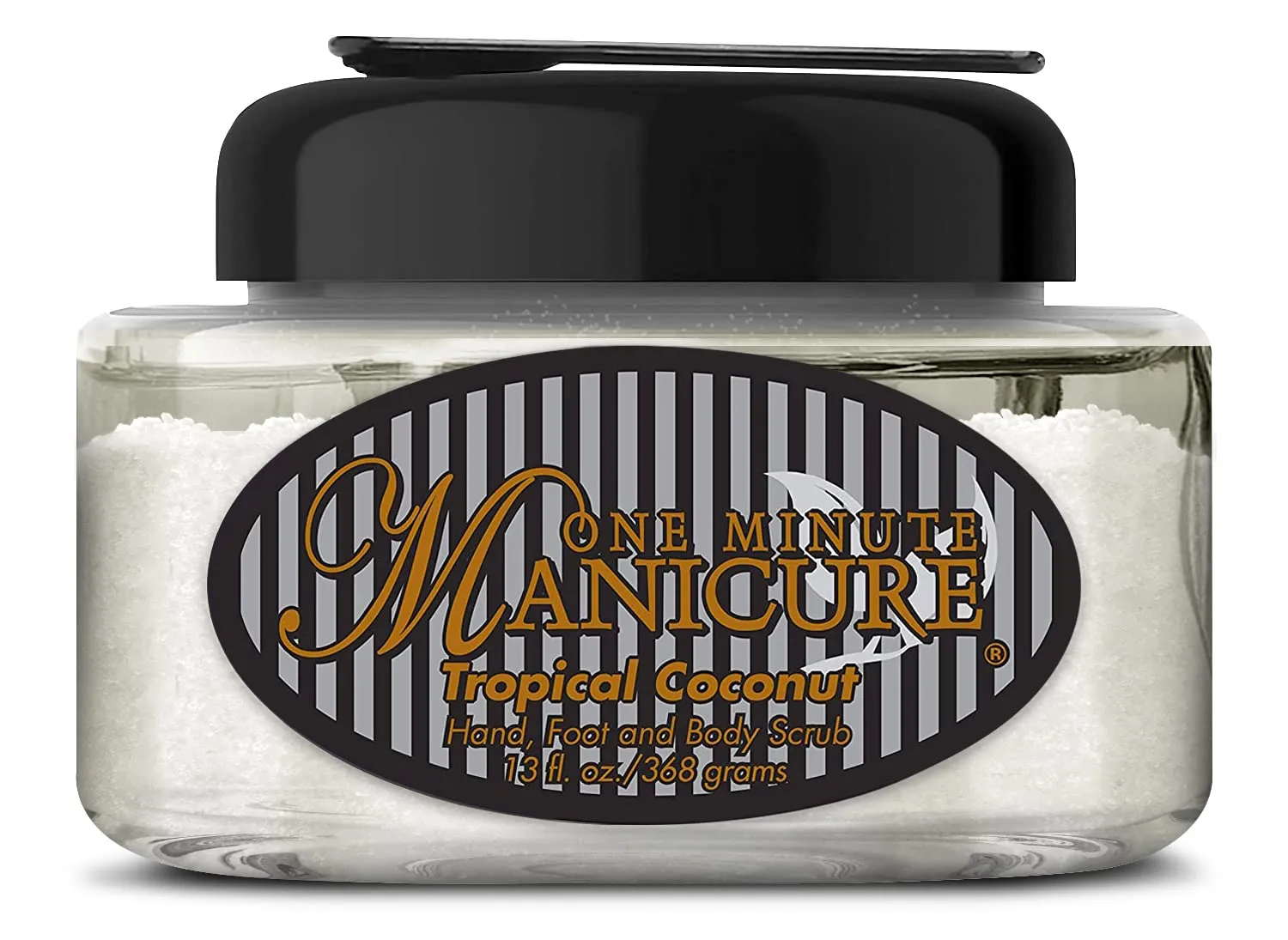 – Moisturizing Salt Scrub – 13 oz – Professionally Formulated To Exfoliate, Recondition & Moisturize Skin – Enhanced With Botanical Oils & Natural Sea Salts (Tropical Coconut)