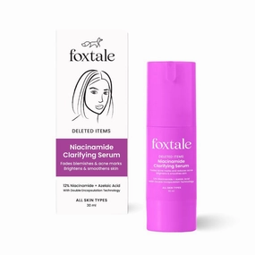 12% Niacinamide Face Serum with Azelaic Acid for Oil Control & Brightening | Reduces Acne, Blemishes & Acne Marks | Brightens & Smoothens Skin | Face Serum for Women & Men | 30 ml