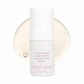 2% Alpha Arbutin Yuzu Bright Dark Spot Corrector Face Serum With 1% Kojic | Reduces Dark Spots & Pigmentation | Even Tones & Brightens Skin | For Uneven & All Skin Types | 30ml