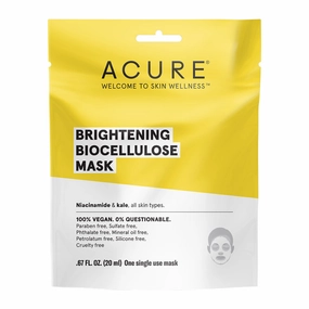 ACURE Brilliantly Brightening Biocellulose Mask
