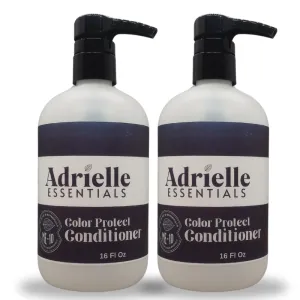 Adrielle Essentials Caribbean Coconut Scented Color Protect Hair Conditioner, 16 Oz
