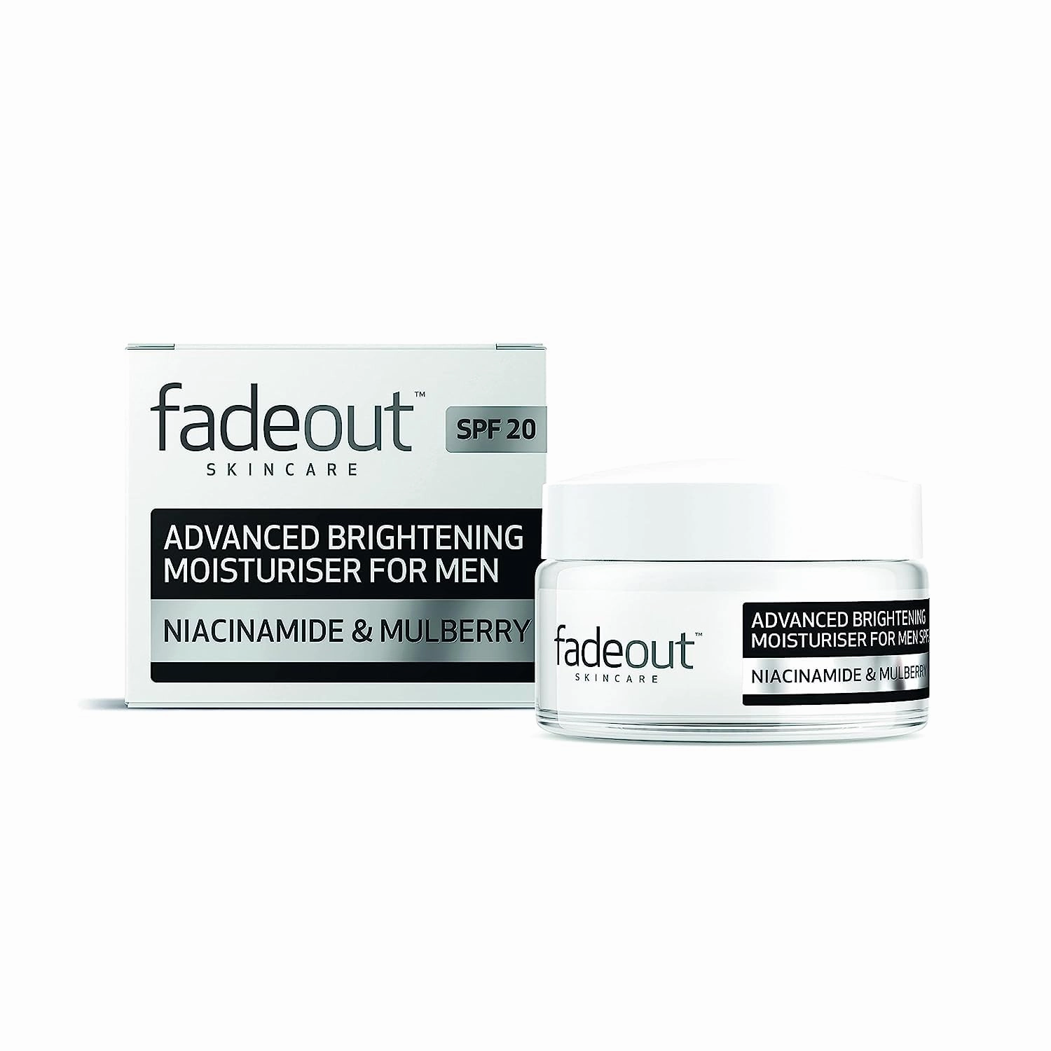 Advance Brightening Day Cream with SPF20 Moisturiser Cream Face Cream for Dark Spots and Hyperpigmentation, Dark Circles, Dryness, 50ml