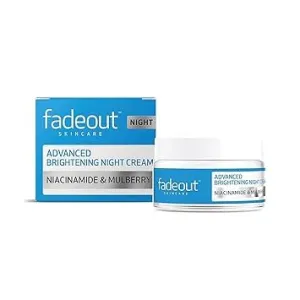 Advanced Brightening Night Cream |With Niacinamide Acid,Lactic Acid, and Rosehip Seed Oil boost Skin Hydration and Radiance Overnight,Active Natural Ingredients | 50ml