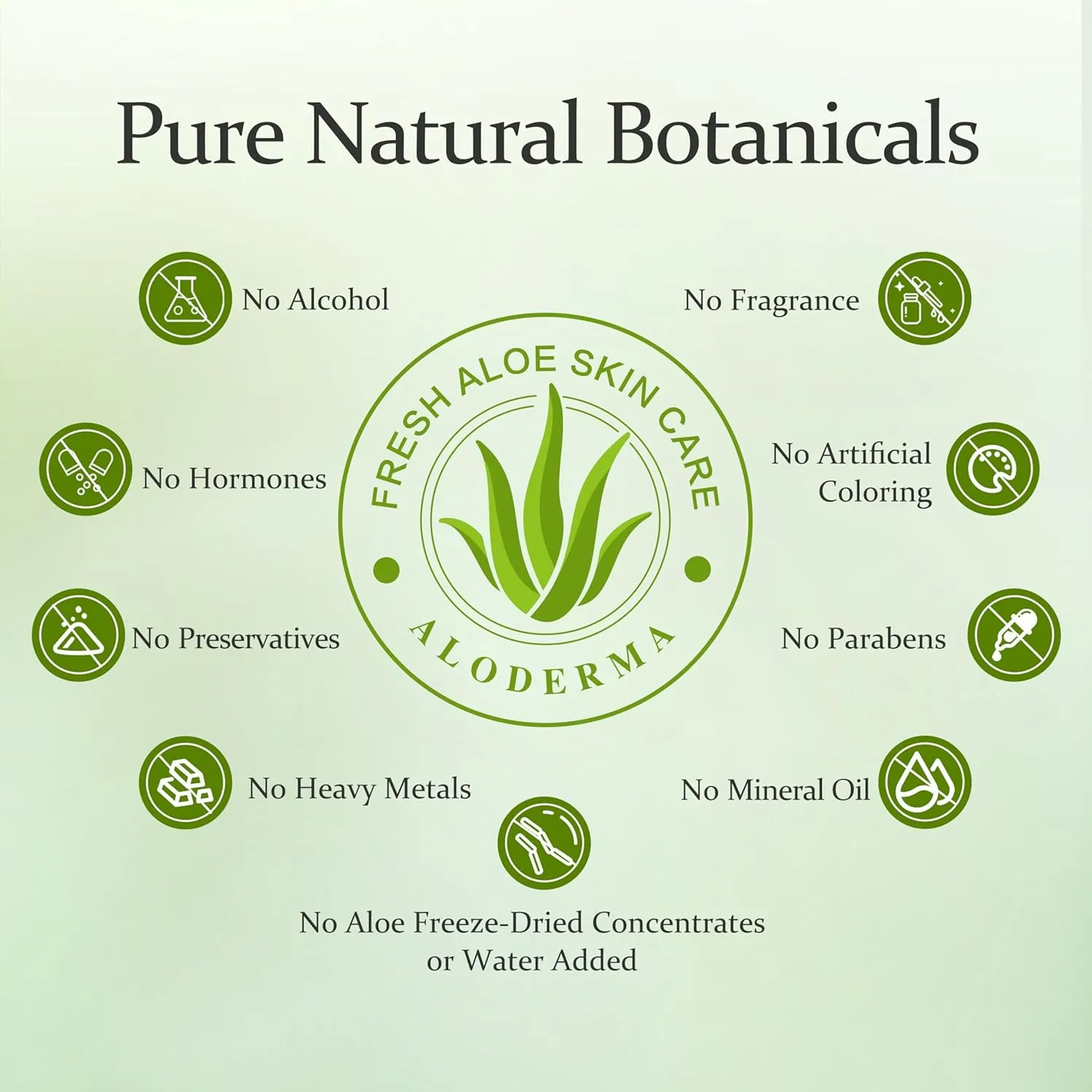 Aloderma Brightening Facial Cream - Made with 69% Organic Aloe Vera - Natural Skin Brightening Squalane & Niacinamide for Flawless Complexion, 1.7oz