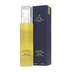 Aromatherapy Associates Support Nourishing Enrich Body Oil. Luxurious Blend of Oils for Smooth, Comforted Skin. Made with Coconut, Macadamia and Evening Primrose Essential Oils (3.4 fl oz)