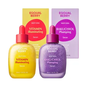 Bakuchiol & Vitamin C Serum Set - Anti-Aging & Brightening Duo for Radiant, Firm Skin | Gentle Retinol Alternative & Vitamin-Packed Glow Enhancer