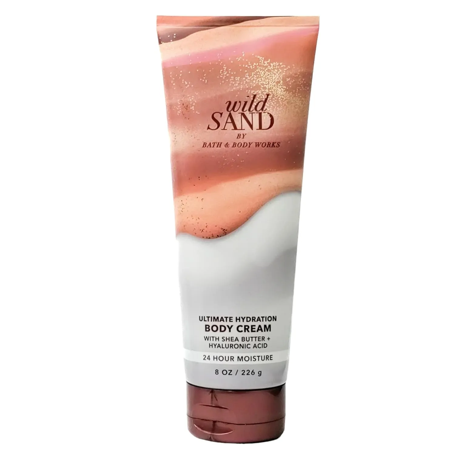 Bath & Body Works Ultimate Hydration Body Cream For Women 8 Fl Oz 1- Pack (8 Ounce (Pack of 1), Wild Sand)