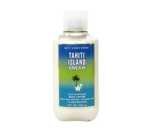 Bath and Body TAHITI ISLAND DREAM Daily Nourishing Body Lotion 8 fl oz / 236 ml with shea butter   coconut oil 24 hour moisture