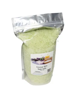 Bath Salts | 20lbs Bag/Box | Coconut Lime Scent