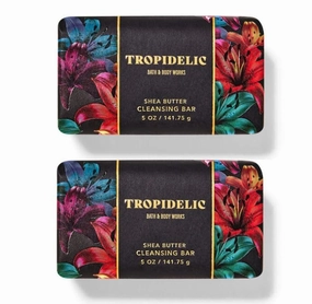 Bath and Body Tropidelic Cleansing Bar Soap | Pack of 2 (5oz each)