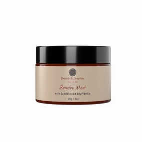 Beards & Bourbon Beard Butter: Nourishing Blend with Shea, Jojoba, Coconut & Vitamin E for Healthy, Strong, Shiny Beard Growth - 4oz