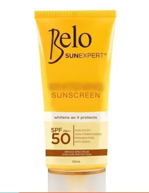 Belo Sunexpert Sunscreen SPF 50 PA  , 50ml - Broad Spectrum UVA/UVB Protection