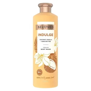 Beloved Vegan Body Wash cleanses skin with a luxurious rich lather, leaving skin feeling soft and hydrated (18oz, Coconut, Vanilla & Shea Butter)