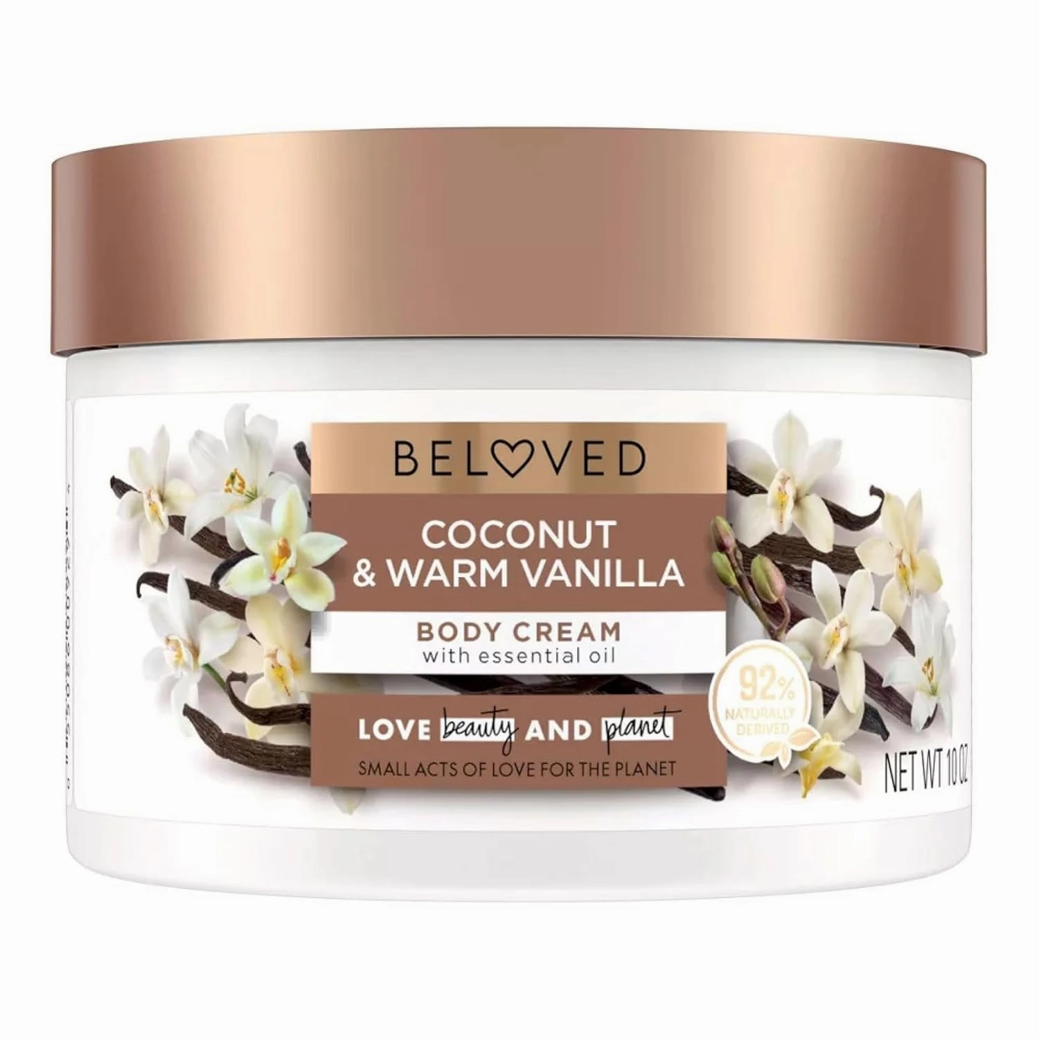 Beloved Coconut & Warm Vanilla Body Cream 10oz