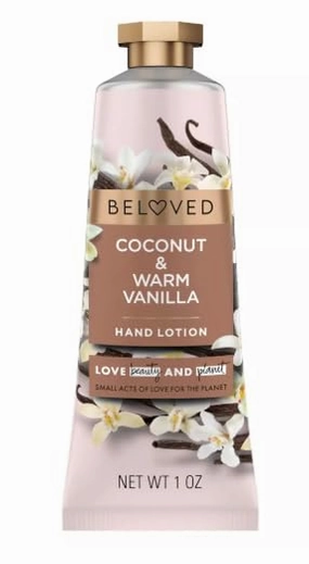 Beloved Coconut & Warm Vanilla Hand Lotion, 1oz, Travel Size