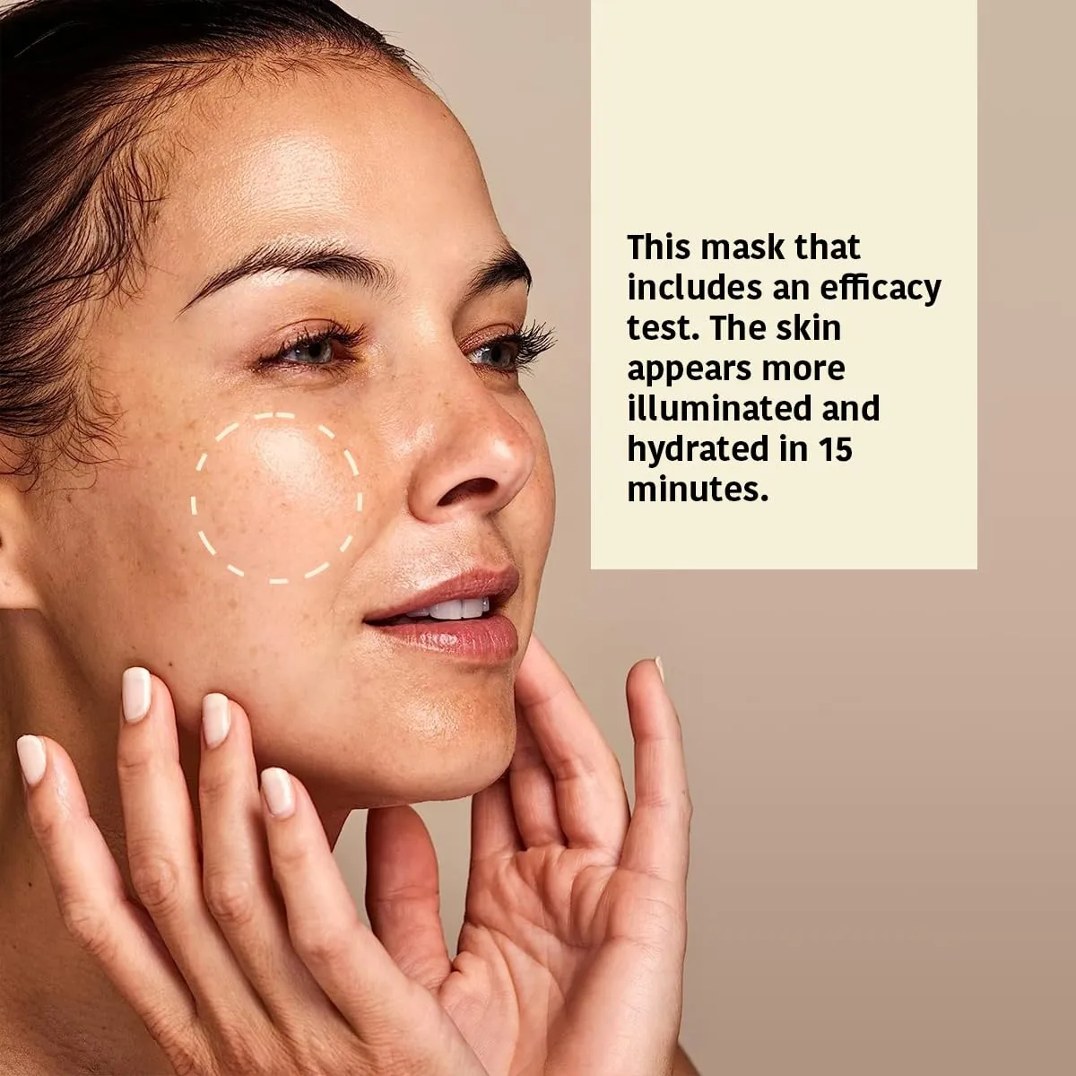 Brightening & Hydrating Face Mask with Pure Vitamin C and Hyaluronic Acid (Pack of 5) | Illuminates & Hydrates | Instant Results in 15 Minutes | 100% Biodegradable
