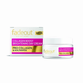 Brightening Collagen Boost Day Face Cream SPF25 | Skincare with Niacinamide, Rosehip Seed Oil & Sacha Inchi Oil 50ml