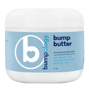 Bumpology Bump Butter Stretch Mark Moisturize Cream | 2-in-1 Powerful Butters   Oils | Physician Formulated | Hydrating Body Lotion | Pregnancy Safe | Made in USA