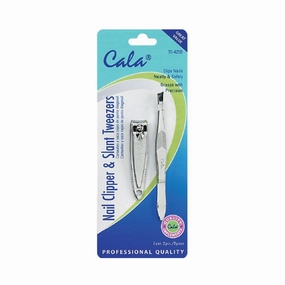 Cala Value pack: Nail Clipper & Slant Tweezers