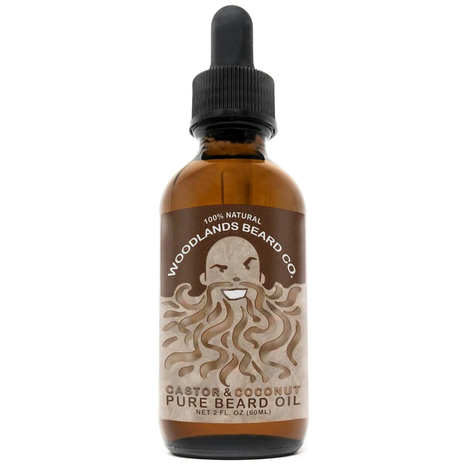Castor and Coconut Pure Beard Oil (2oz)