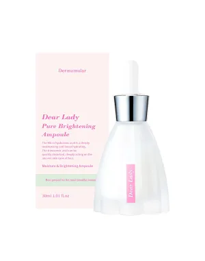 Centella Asiatica hyaluronic acid skincare-ample for calming, soothing, moisturizing, lifting, brightening and hydration by Dermamula (1.01fl oz) (Pure brightening)
