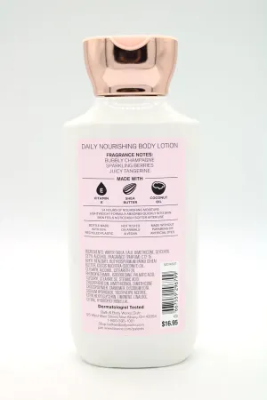 Champagne Toast, Bath and Body, Daily Nourishing Body Lotion, 8 fl oz
