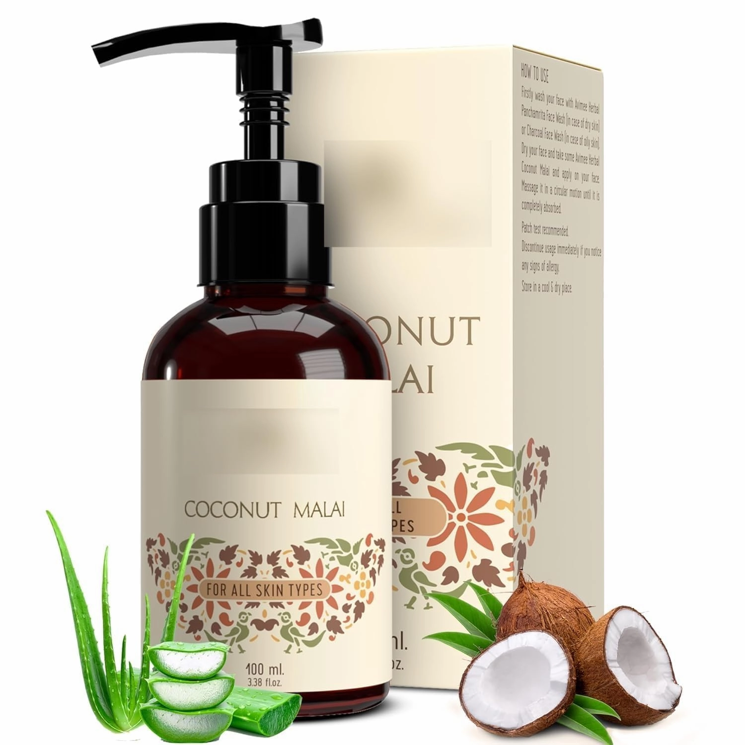 Co.conut M.alai | For Healthy Skin and Hair | 100 mL