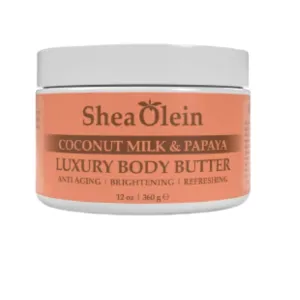 Coconut & Papaya Luxury Body Butter - 12oz