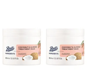 Coconut and Almond Treatment Mask 13.52 Fl Oz. (Pack of 2)