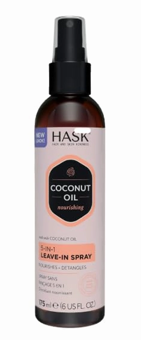 Coconut Oil Nourishing 5-in-1 Leave-In Spray, 6 fl oz (1 Pack, Packaging May Vary)
