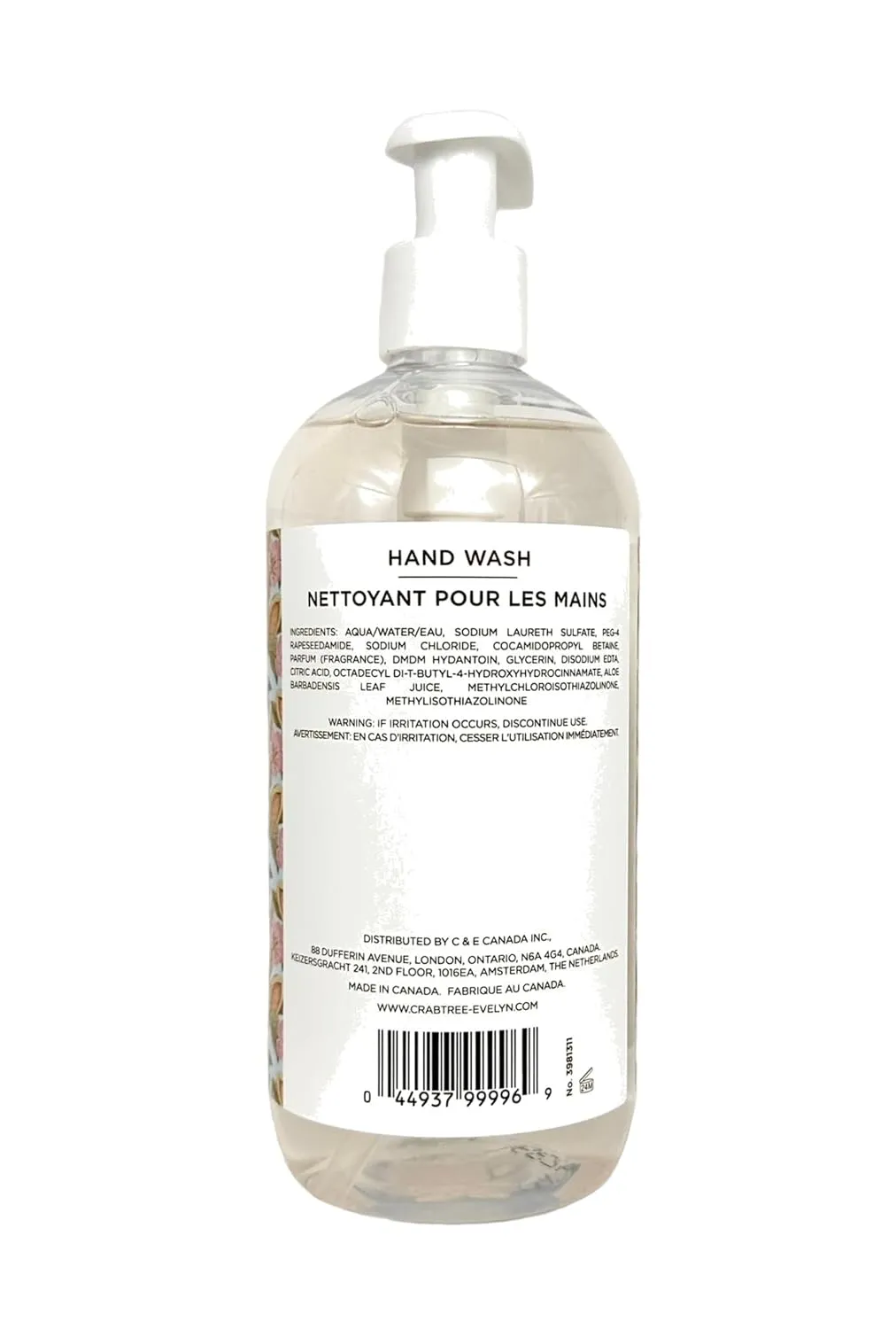 Crabtree & Evelyn Almond & Honey Hand Wash 16.9 oz