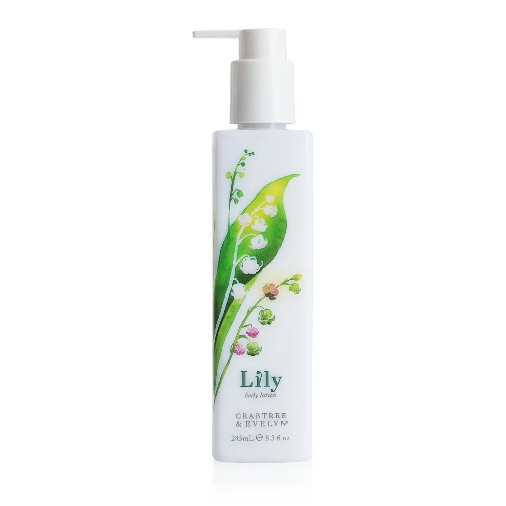 Crabtree & Evelyn Body Lotion, Lily, 8.3 Fl Oz