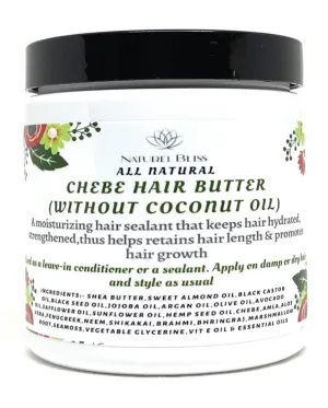 Croton Zambesicus (also know as Chebe powder) Hair Growth Butter(No Coconut Oil)/with Aloe vera/Amla Powder/Jamaican Black Castor Oil/Fenugreek (Unscented)