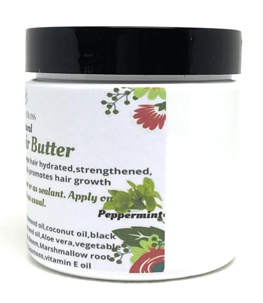 Croton Zambesicus (also know as Chebe powder) Hair Growth Butter/Vegan|Indian Herbs, Aloe vera/Amla/Jamaican Black Castor Oil/Fenugreek… (Lavender) 4 oz