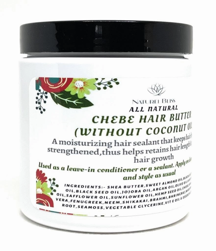 Croton Zambesicus (also know as Chebe powder) Hair Growth Butter(No Coconut Oil)/ with Aloe vera/Amla Powder/Jamaican Black Castor Oil/Fenugreek (Scented)
