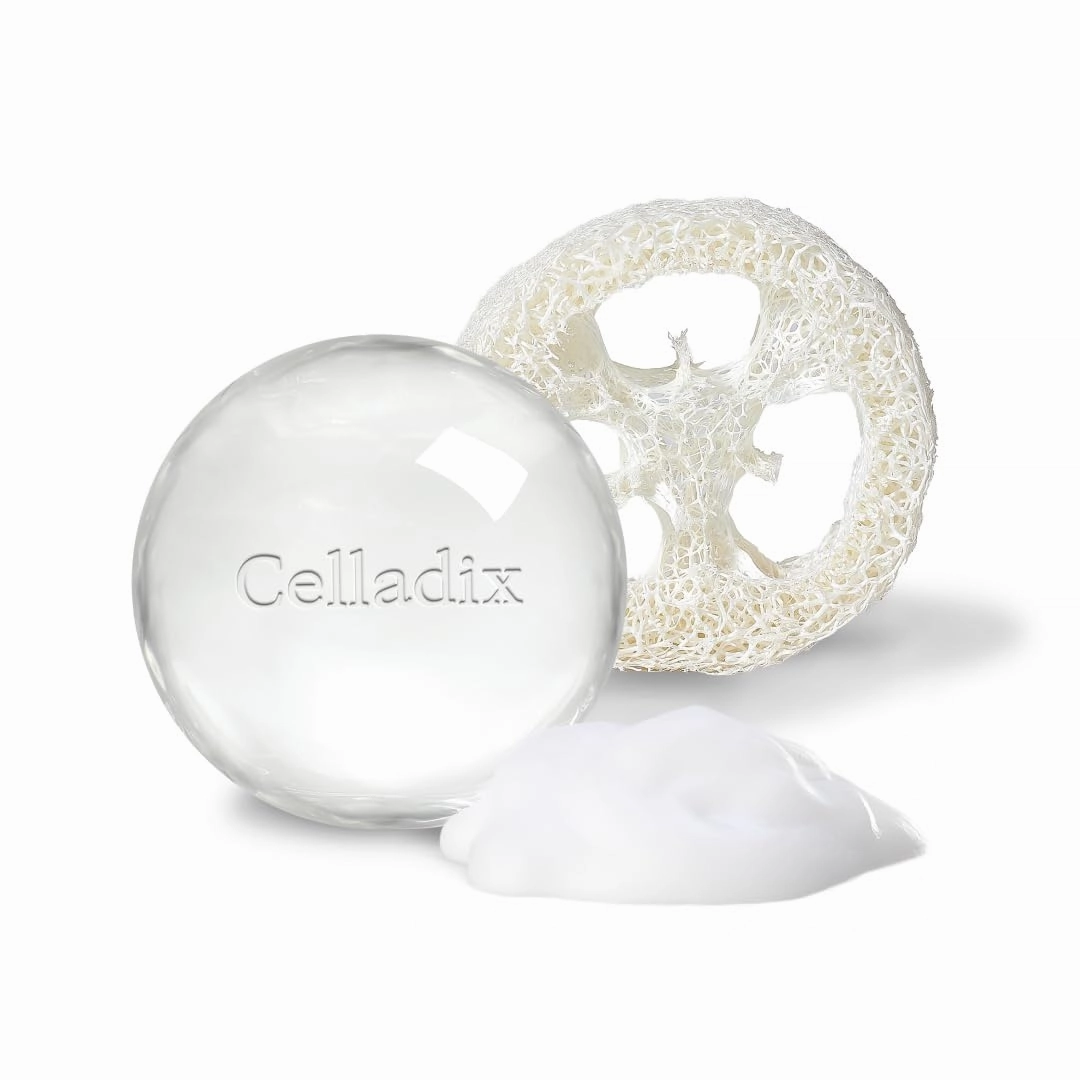 Crystal Facial Cleansing Soap with Tray | Morning Oiliness cleanse | Dark Spots | 0.00% Irritation | 4.2oz 1ea