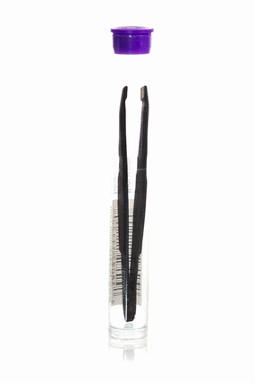DATELINE PROFESSIONAL TWEEZERETTE TWEEZERS #1112 BLACK