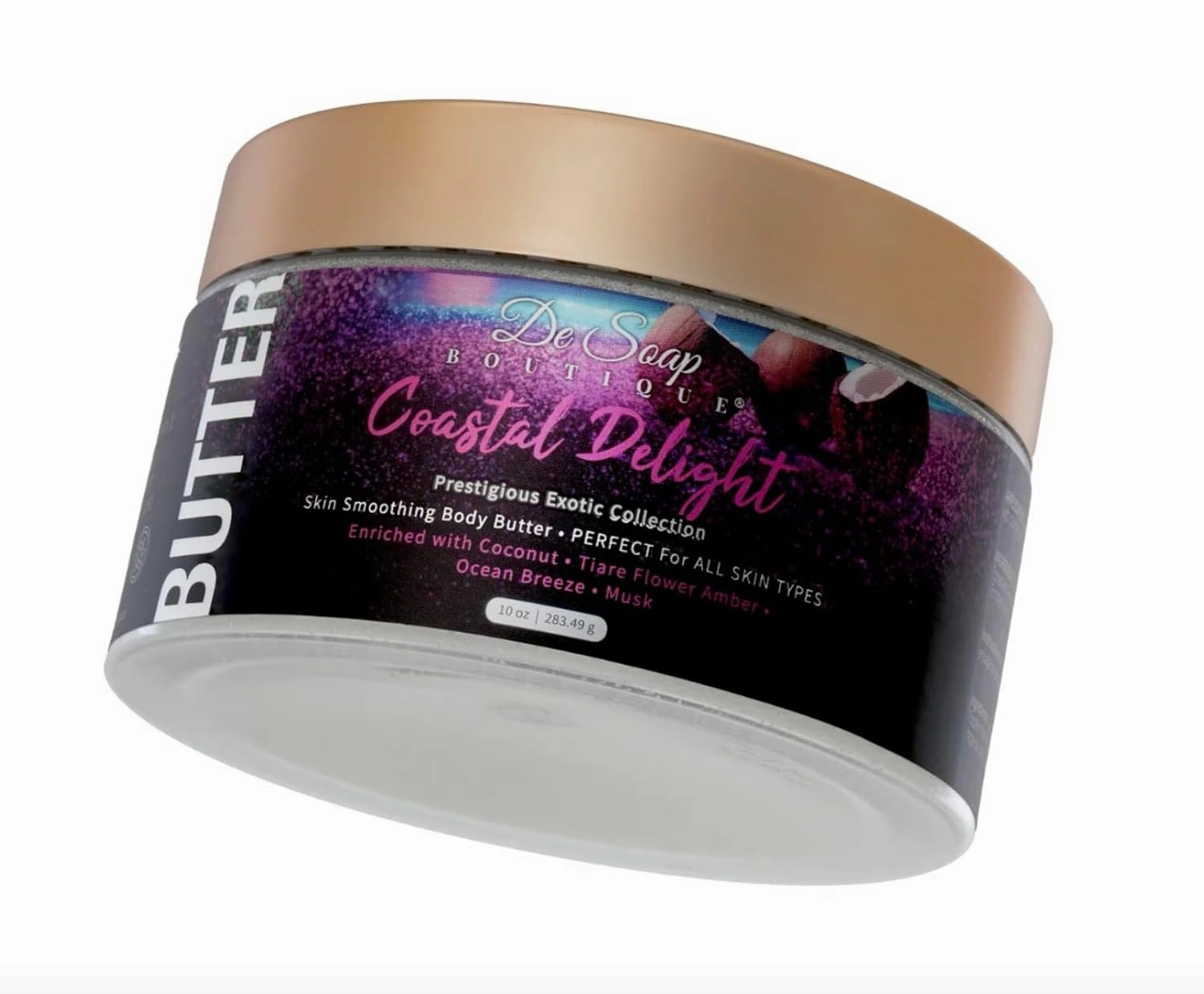 De Soap Boutique Women's Body Luxurious Coastal Delight Body Butter Nourishing and Sooothing