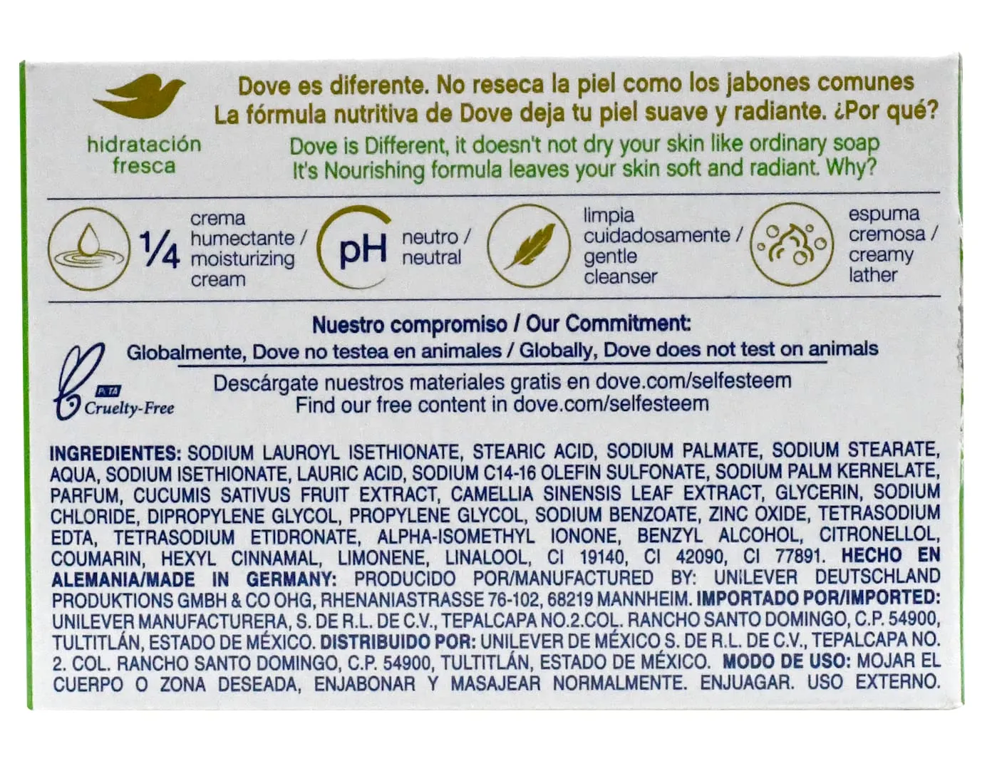 Dove, Beauty Bar Soap Variety Pack of 12, Go Fresh, Shea Butter, Coconut Milk, White - 135g, 56.4 Ounce