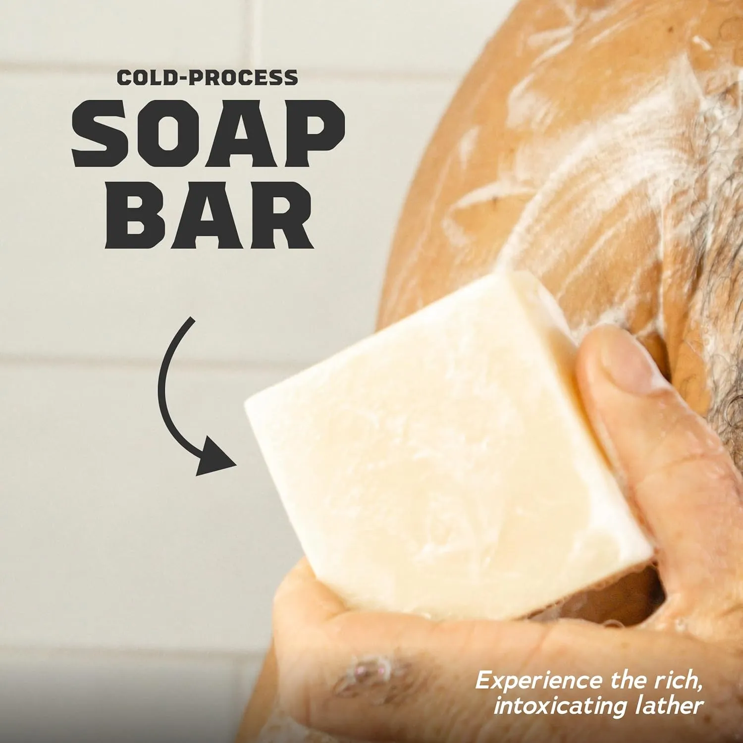 Dr. Squatch Natural Bar Soap for Men - Cold Process Soap with No Harsh Chemicals - Pine Tar (5 oz, 5-Pack)