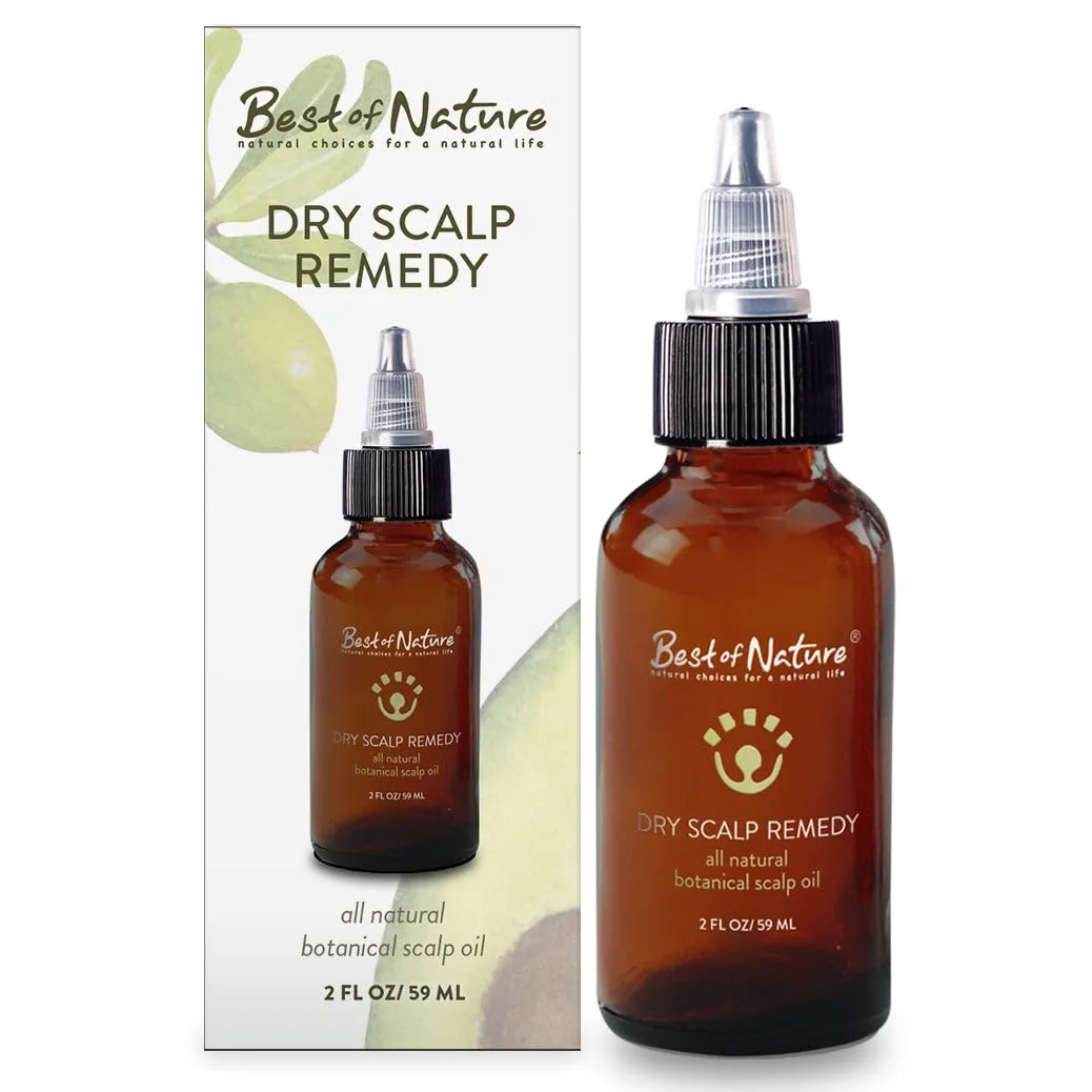Dry Scalp Remedy - Nutritive Hair Oil, 2 fl oz.- 100% Natural