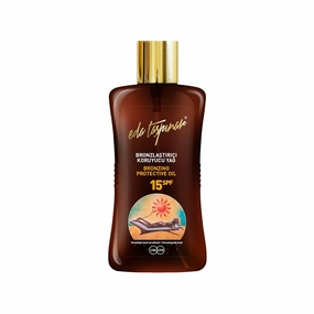 Eda Taspinar Protective Oil, Sunscreen SPF 15 | Moisturizing Body Lotion | Protecting Tanning Lotion for Mediterranean Tan | Tanning Oil with SPF, Broad-Spectrum Nourishing (200 ml/6.8 oz) 1 Pack