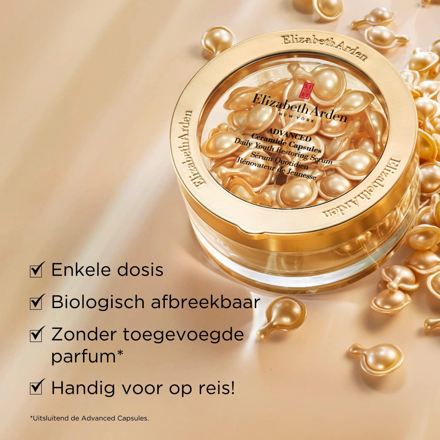 Elizabeth Arden Ceramide Gold Ultra Restorative Capsules (X45) 21Ml / 0.71 Fl.Oz.