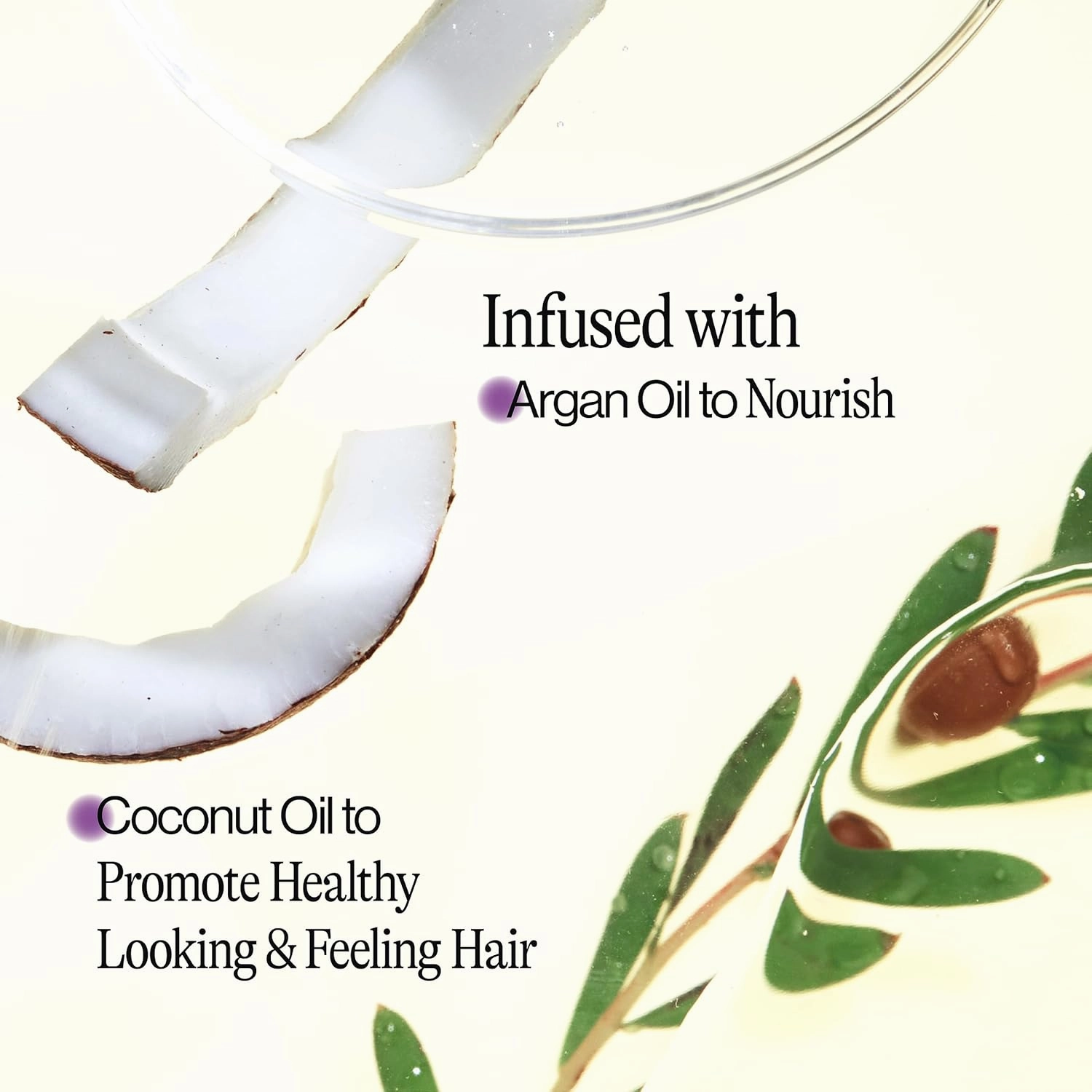Eva NYC Mane Magic Nourishing Hair Oil, Infused with Argan Oil and Coconut Oil, 2.0 fl oz