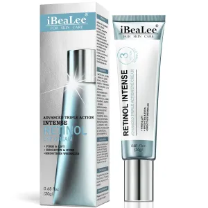 Eye Repair Cream - Targets Puffiness, Bags & Dark Circles, Reduces Wrinkles & Fine Lines. 0.68 oz Enriched with Retinol, Hyaluronic Acid & Niacinamide, Fast-Absorbing, Oil-Free & Non-Greasy.