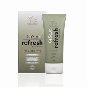 Face Wash Cleanser | With Niacinamide, Vitamin C & Alpha Arbutin | Oil Control, Skin Brightening, and Hydration | for Women & Men | for all, Acne-Prone Skin, 120ml
