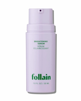 Follain Brightening 5% Vitamin C   Niacinamide Serum for All Skin Types | Combat Dark Spots & Dullness - Clean Beauty, AHA & Antioxidant-Rich, Daily Glow Serum - Vegan & Cruelty-Free