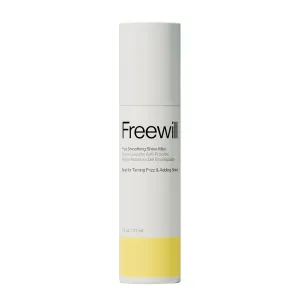 Freewill Frizz Smoothing Shine Mist - Lightweight Non-Greasy Hair Shine Spray for Frizz Control & Flyaways - Hydrating Mist with Argan, Coconut, & Ginger Root Oil - Vegan Hair Care - 6 fl oz