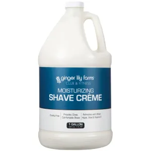 Ginger Lily Farms Club & Fitness Moisturizing Shave Cream, Protects Against Irritation and Razor Burn, 128 Fl Oz