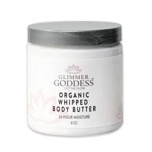 GLIMMER GODDESS Organic Body Butter - 8oz (Coconut Vanilla)